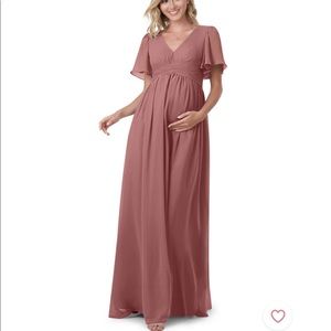 Azazie maternity bridesmaid dress